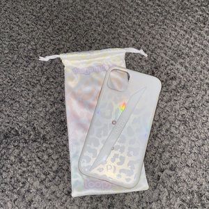 iphone 11/XR right handed opal leopard loopy case
